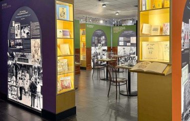 Ansicht Ausstellung Das Romanische Café im Bereich der 1920er Jahre